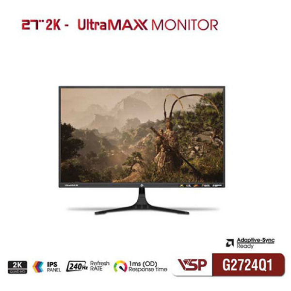 Màn hình VSP G2724Q1 (27 inch | QHD | IPS | 240Hz | 1ms)