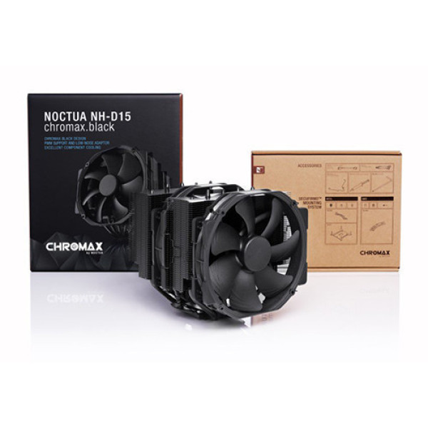 Tản nhiệt khí NOCTUA NH-D15 Chromax Black