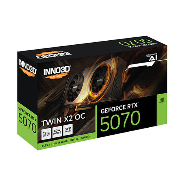VGA Inno3D Geforce RTX 5070 TWIN X2 OC 12GB GDDR7