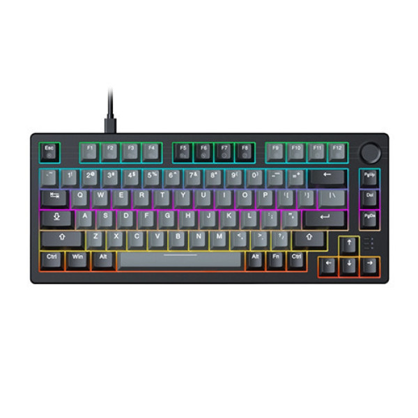 Bàn phím cơ DareU EK75 Grey Black DareU Dream switch (keycap PBT)