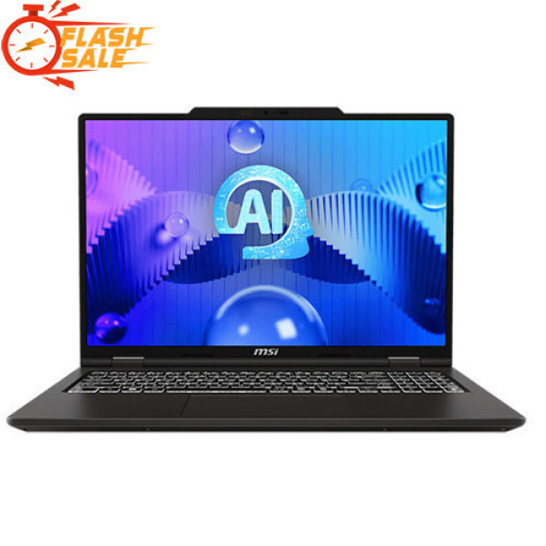 Laptop MSI Venture A16 AI+ A3HMG-017VN (Ryzen AI 7 350 | 16GB | 512GB | AMD Radeon™ Graphics | 16inch 2K OLED 120Hz | Win 11 | Xám)