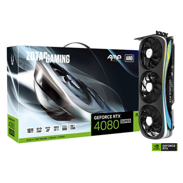 VGA ZOTAC GAMING GeForce RTX 4080 SUPER AMP Extreme AIRO 16GB GDDR6X (ZT-D40820B-10P)