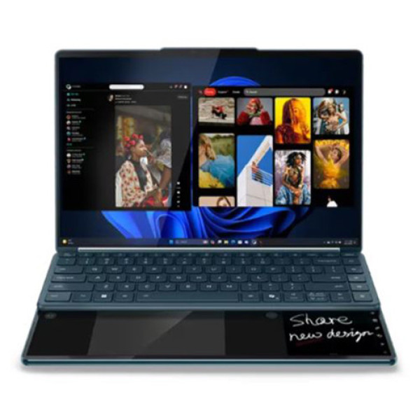 Laptop Lenovo Yoga Book 9 14IAH10 83KJ001QVN (Ultra 9 285H | 32GB | 1TB | Intel Arc™ Graphics | 14 inch 2.8K OLED | Win 11 | Office | Tidal Teal) 