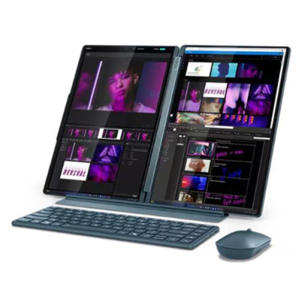 Laptop Lenovo Yoga Book 9 14IAH10 83KJ001QVN (Ultra 9 285H | 32GB | 1TB | Intel Arc™ Graphics | 14 inch 2.8K OLED | Win 11 | Office | Tidal Teal) 