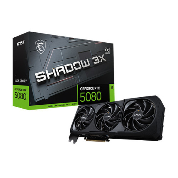 VGA MSI RTX 5080 16GB SHADOW 3X OC