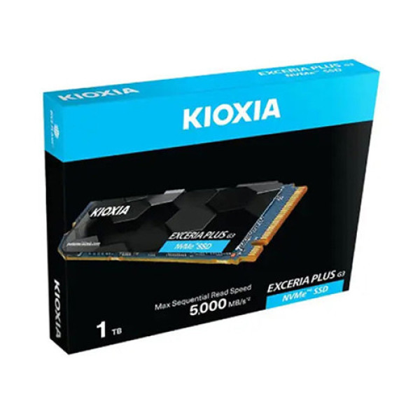 Ổ cứng SSD Kioxia Exceria Plus G3 1TB M.2 2280 PCIe NVMe Gen 4x4 (LSD10Z001TG8)