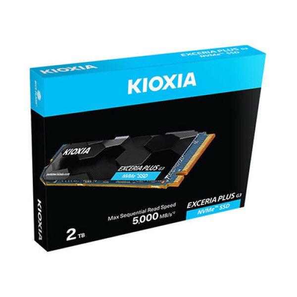 Ổ cứng SSD Kioxia Exceria Plus G3 2TB M.2 2280 PCIe NVMe Gen 4x4 (LSD10Z002TG8)