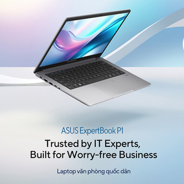 Laptop ASUS ExpertBook P1 P1403CVA-i308-50W (Core™ i3-1315U | 8GB | 512GB | Intel UHD Graphics | 14.0inch FHD | Win11 | Xám)