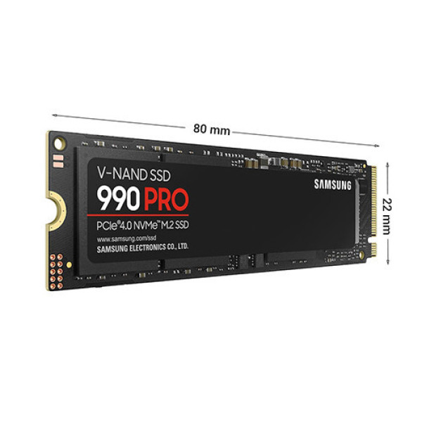 Ổ cứng SSD Samsung 990 PRO 1TB PCIe NVMe 4.0x4 MZ-V9P1T0BW (Đọc 7450MB/s - Ghi 6900MB/s)