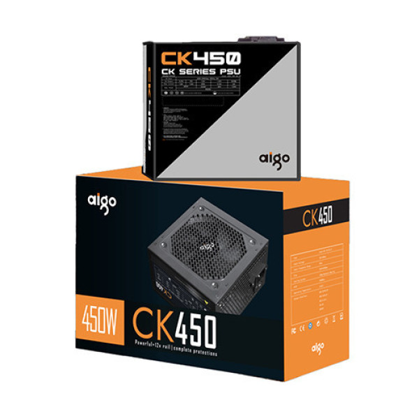 Nguồn máy tính AIGO CK450 450W (Màu Đen)
