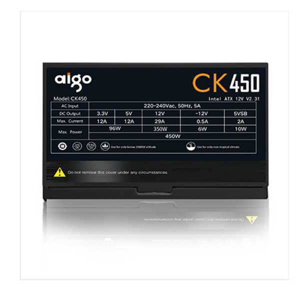 Nguồn máy tính AIGO CK450 450W (Màu Đen)