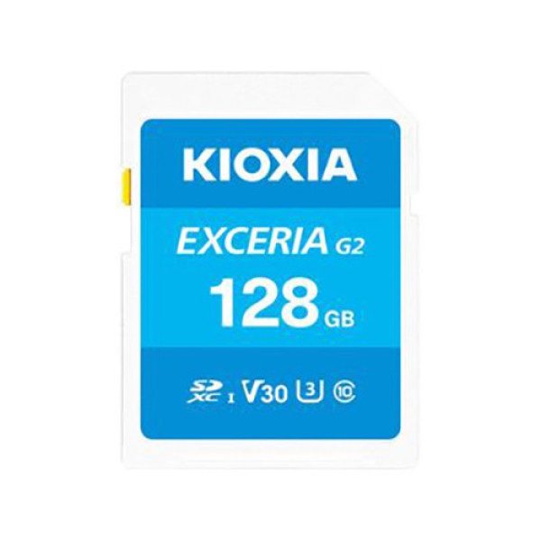 Thẻ nhớ Kioxia Exceria G2 CL10 UHS-I U3 V30 4K A1 128GB (LNEX2L128GG4)