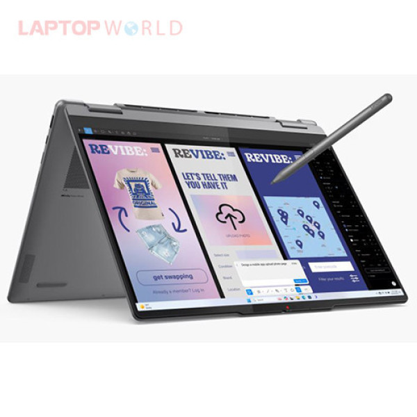 Laptop Lenovo Yoga 7 2in1 14ILL10 83JQ0049VN (Core™ Ultra 7 258V | 32GB | 1TB | Intel® Arc™ Graphics 140V | 14inch 2.8K OLED | Cảm ứng | Win 11 | Office | Xám)