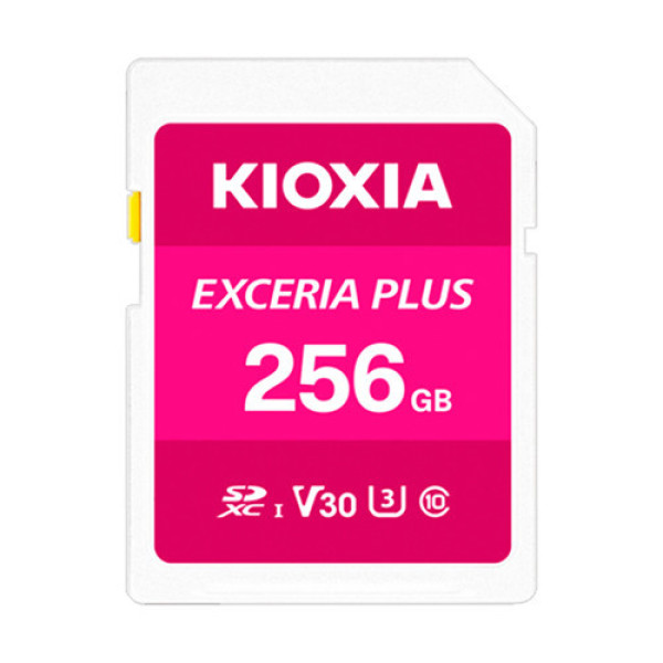 Thẻ nhớ Kioxia Exceria PLUS CL10 U3 256GB (LNPL1M256GG4)