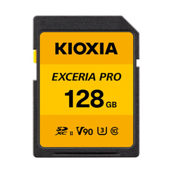 Thẻ nhớ Kioxia Exceria PRO CL10 U3 V90 UHS-II 128GB (LNPR1Y128GG4)