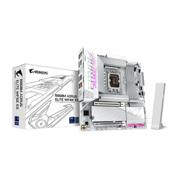 Mainboard Gigabyte B860M AORUS ELITE WIFI 6E ICE DDR5