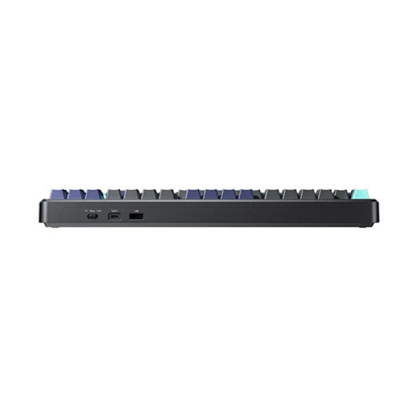 Bàn phím cơ Aula F87 PRO Xanh đậm+Đen+Xanh cổ vịt Greywood V4 switch (Bluetooth/ Wireless/ LED RGB)
