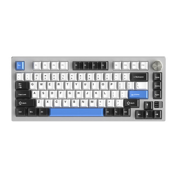 Bàn phím cơ DareU EK75 Pro AL White Blue DareU Cloud switch