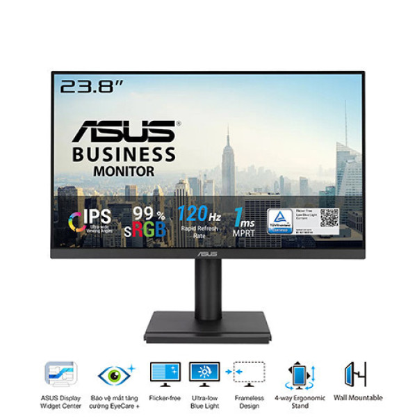 Màn Hình ASUS VA249QGS (23.8 inch | IPS | FHD | 120Hz | 1ms | Speaker )