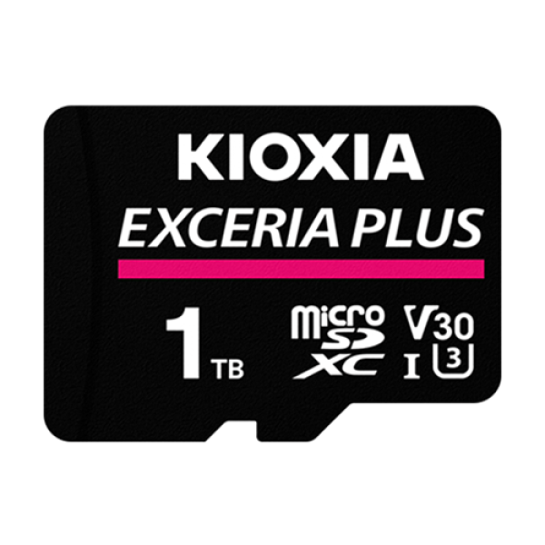Thẻ nhớ Kioxia Exceria PLUS CL10 U3 V30 A1 1TB (LMPL1M001TG2)