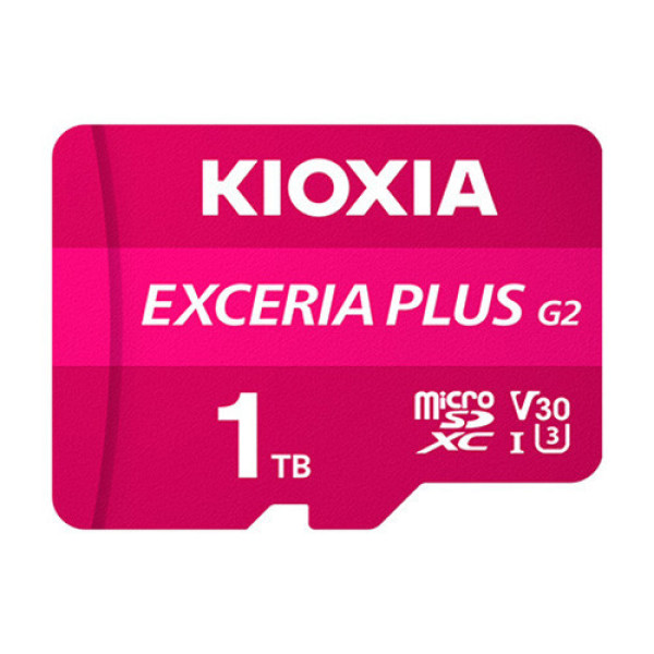 Thẻ nhớ Kioxia Exceria  PLUS CL10 UHS-I U3 V30 4K A1 1TB (G2) (LMPL2M001TG2)