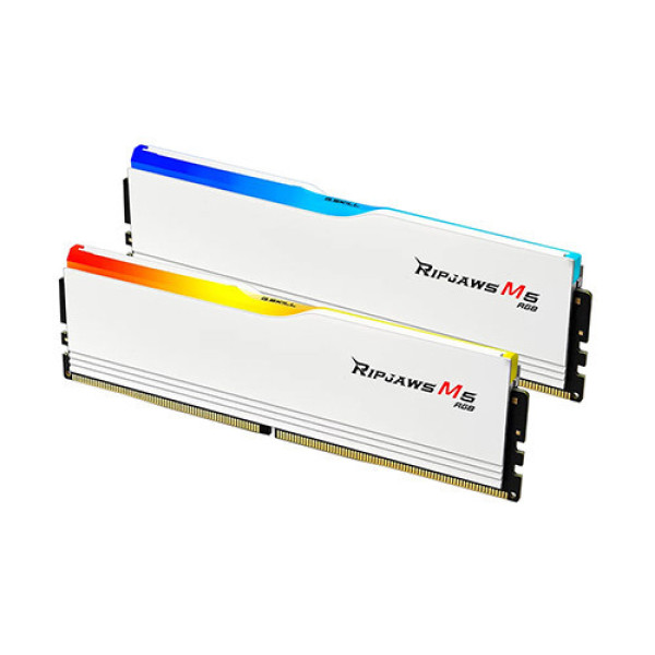 Ram Gskill Ripjaw M5 RGB White 32GB (2x16GB) DDR5 6000Mhz (F5-6000J3636F16GX2-RM5RW)
