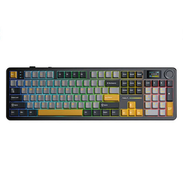 Bàn phím cơ AULA F108 Pro Golden Reaper Switch