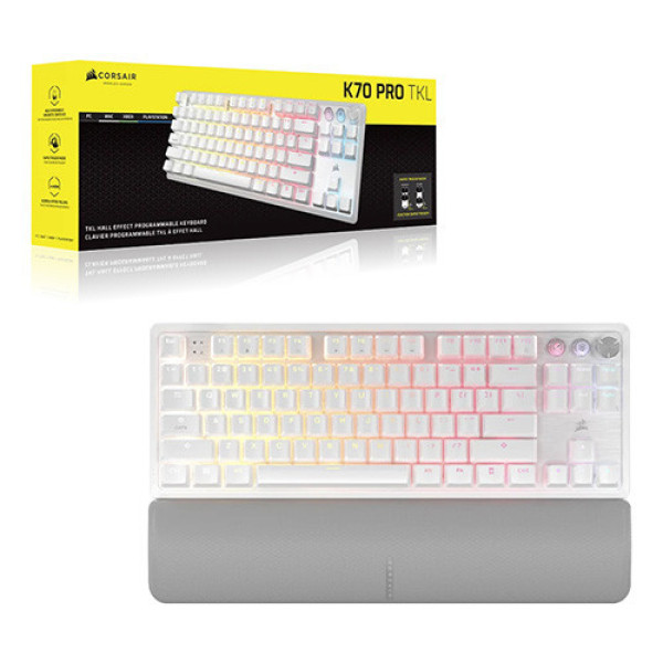 Bàn phím Corsair K70 PRO TKL-MGX-WHT (CH-911921G-NA)