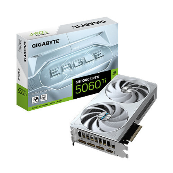 VGA Gigabyte RTX 5060 Ti EAGLE OC ICE 16G (GV-N506TEAGLEOC ICE-16GD)