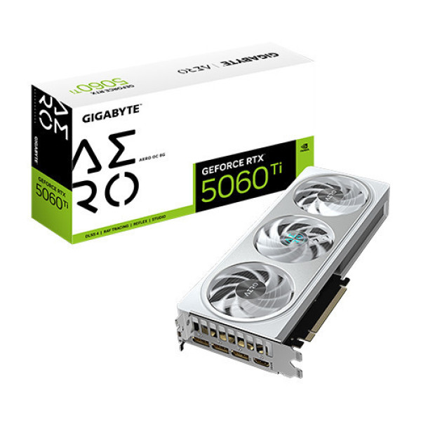 VGA Gigabyte RTX 5060 Ti AERO OC 8G (GV-N506TAERO OC-8GD)