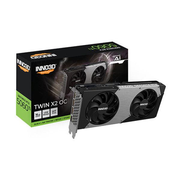 VGA INNO3D GeForce RTX 5060 Ti Twin X2 OC 16GB GDDR7