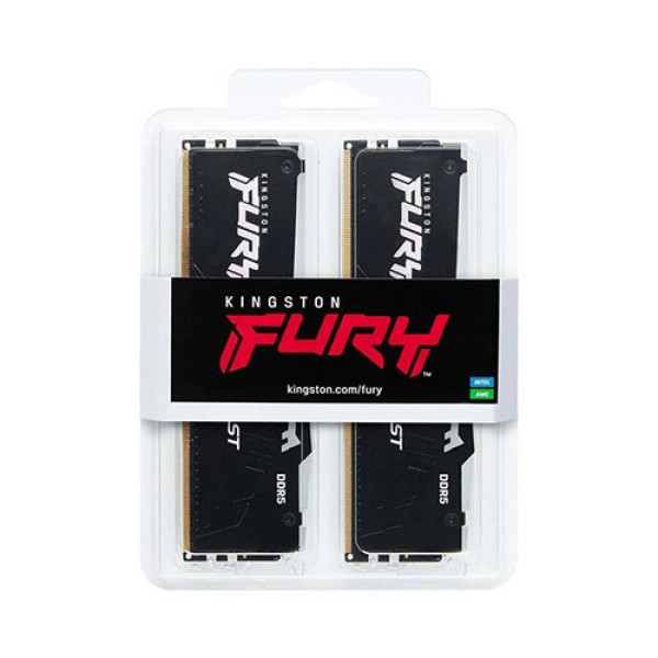 RAM Kingston FURY Beast RGB 32GB (2x16GB) DDR5 6000Mhz (KF560C36BBE2AK2-32) (AMD EXPO+INTEL XMP)