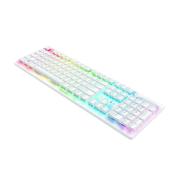 Bàn phím gaming Razer DeathStalker V2 Pro White Edition Clicky Purple Switch (RZ03-04363500-R3M1)