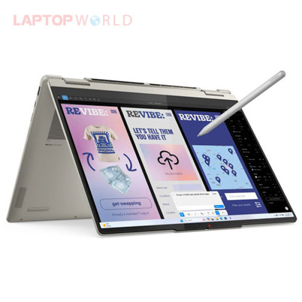 Laptop Lenovo Yoga 7 2in1 14ILL10 83JQ0093VN (Core™ Ultra 7 258V | 32GB | 1TB | Intel® Arc™ Graphics 140V | 14inch 2.8K OLED | Cảm ứng | Win 11 | Office | Seashell)