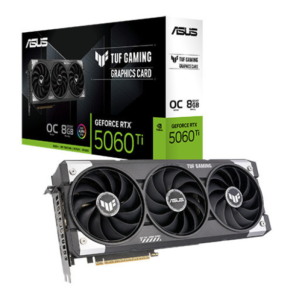 VGA ASUS TUF Gaming RTX 5060 Ti 8GB GDDR7 OC (TUF-RTX5060TI-O8G-GAMING)