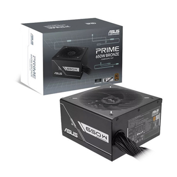 Nguồn máy tính ASUS PRIME 650B 650W (80 Plus Bronze, Non-modular)