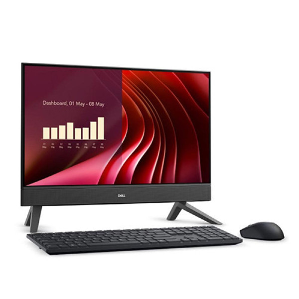 PC AIO Dell 24 42AIO24150U-01 (Core™ 7 150U | 16GB | 512GB | 23.8inch FHD | Keyboard & Mouse | Win11 | Office | Đen)
