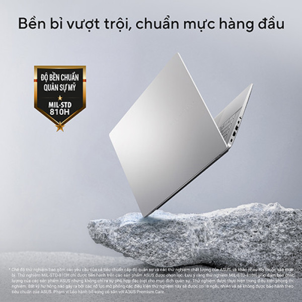 Laptop ASUS Vivobook S14 S3407CA-LY095WS (Ultra 5 225H | 16GB | 512GB |  Intel® Graphics | 14inch WUXGA | Win 11 | OfficeHS24 | Xám)