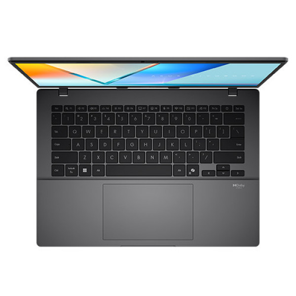Laptop ASUS Vivobook S14 S3407CA-LY095WS (Ultra 5 225H | 16GB | 512GB |  Intel® Graphics | 14inch WUXGA | Win 11 | OfficeHS24 | Xám)