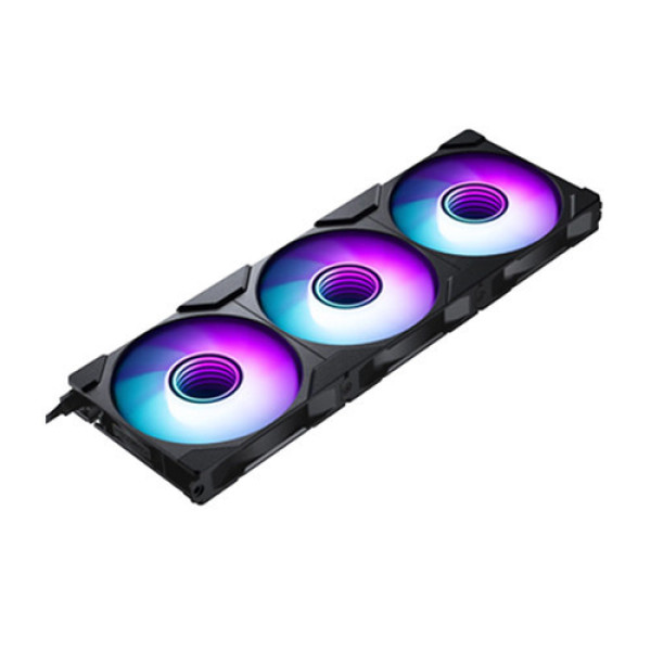 Bộ 3 quạt tản nhiệt Phanteks M25 G2 Black (120mm | PWM fan | DRGB)