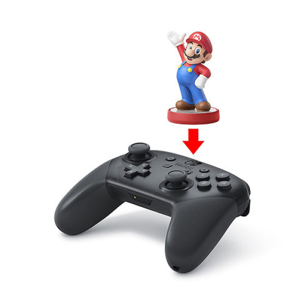 Tay cầm chơi game không dây Nintendo Switch Pro Controller màu đen xám