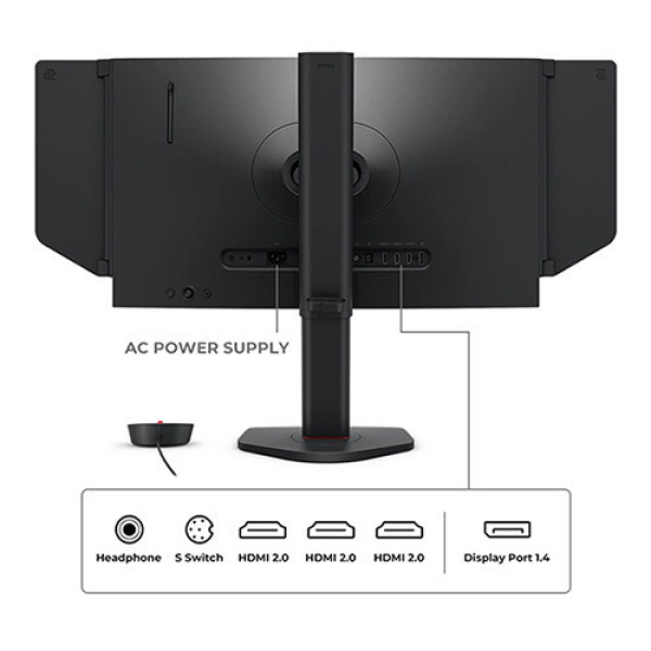 Màn Hình BenQ Esports ZOWIE XL2566X+ (24.1 inch | FHD | Fast TN | 400Hz | 0.5ms)