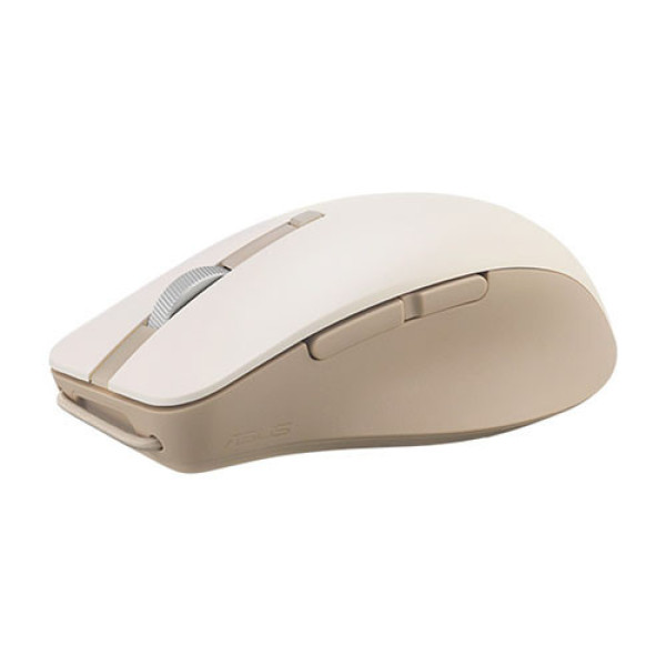 Chuột ASUS SmartO Mouse MD200 Silent Plus (Nâu Nhạt)