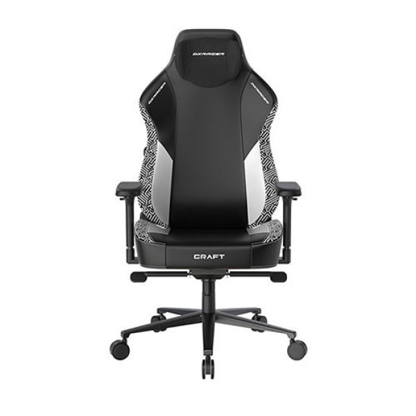Ghế game DXRACER GAMING CHAIR - Craft Pro Stripes1 Black White