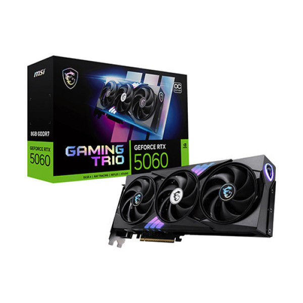 VGA  MSI RTX 5060 8GB GAMING TRIO OC