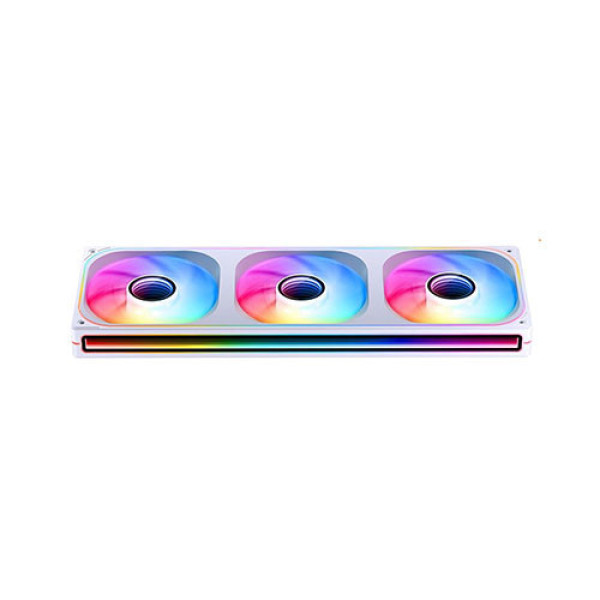 Fan case JONSBO ZB-360W WHITE LED ARGB (FAN xuôi)