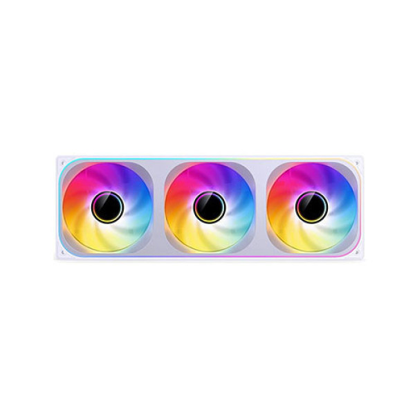 Fan case JONSBO ZB-360W WHITE LED ARGB (FAN xuôi)