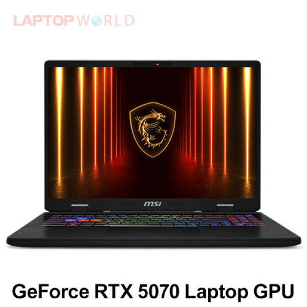 Laptop MSI Crosshair 16 HX AI D2XWGKG-071VN (RTX 5070 I Core Ultra 9-275HX | 32GB | 1TB | 16 inch QHD+ 240Hz | Win 11 | Xám)