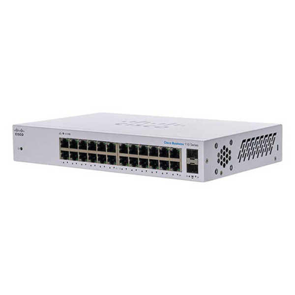 Switch Cisco CBS110-24T-EU 2x1G SFP Shared Unmanaged 24-port GE