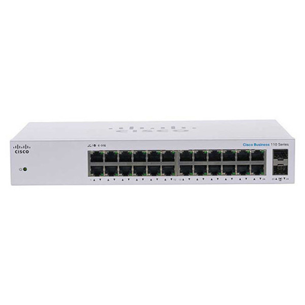 Switch Cisco CBS110-24T-EU 2x1G SFP Shared Unmanaged 24-port GE